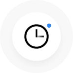 Clock, Blue [Set icon 3]