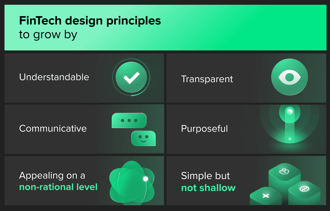 FinTech UX principles