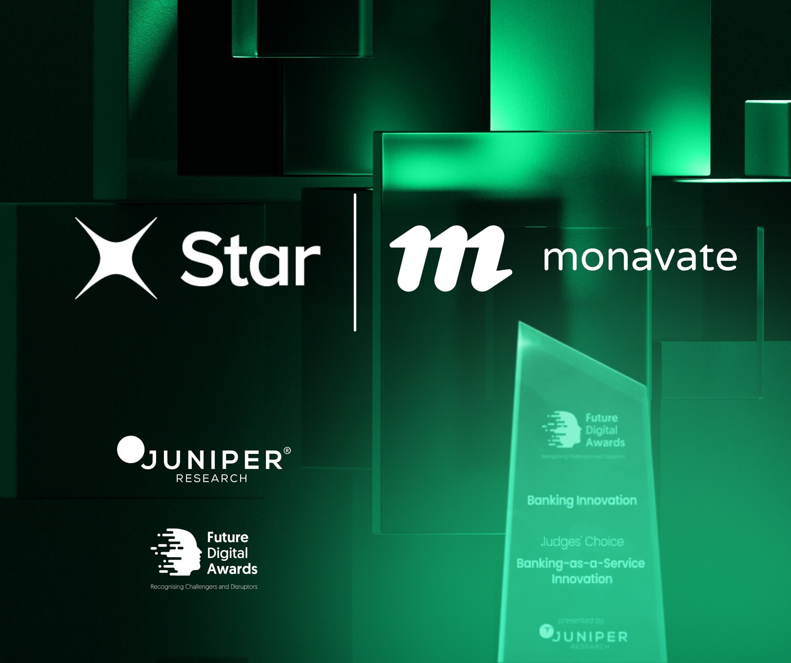 Star & Monavate - Platinum Award Winner for Fintech & Payments 2023 R65db5m