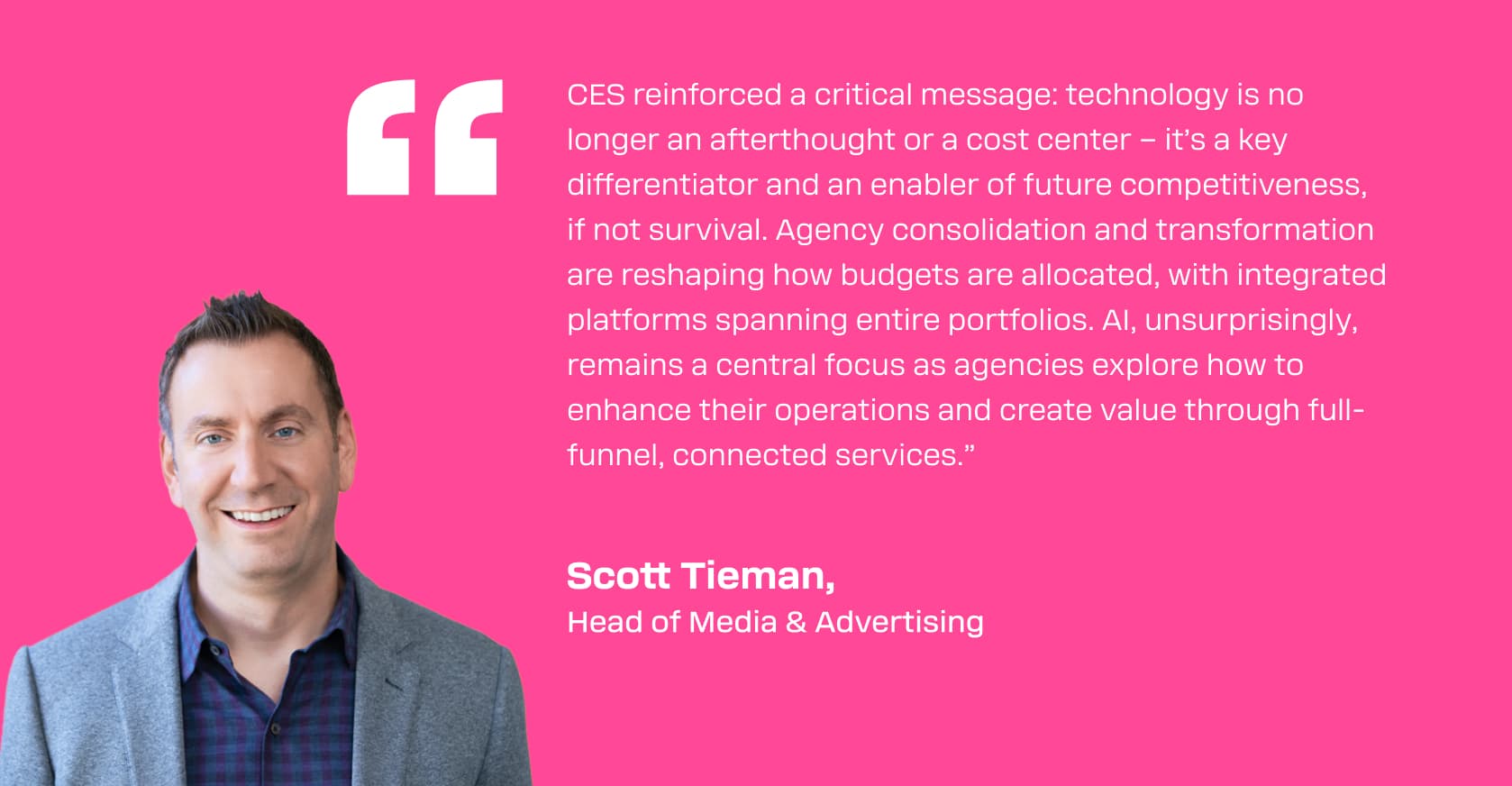 Scott Tieman on CES 2025