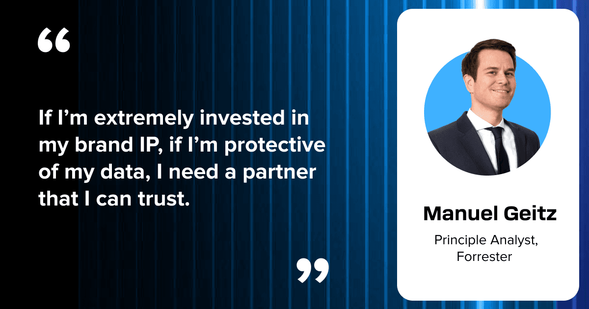 Manuel Geitz - Forrester analyst - quote card