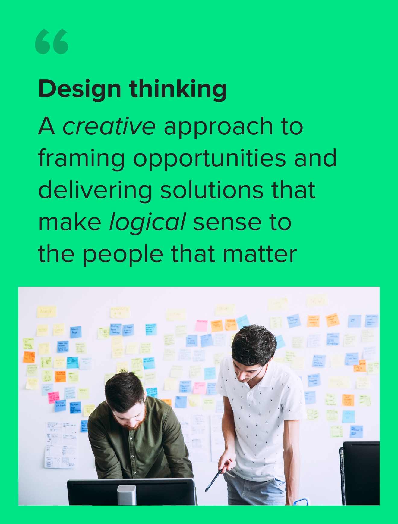 Design thinking approach in Fintech