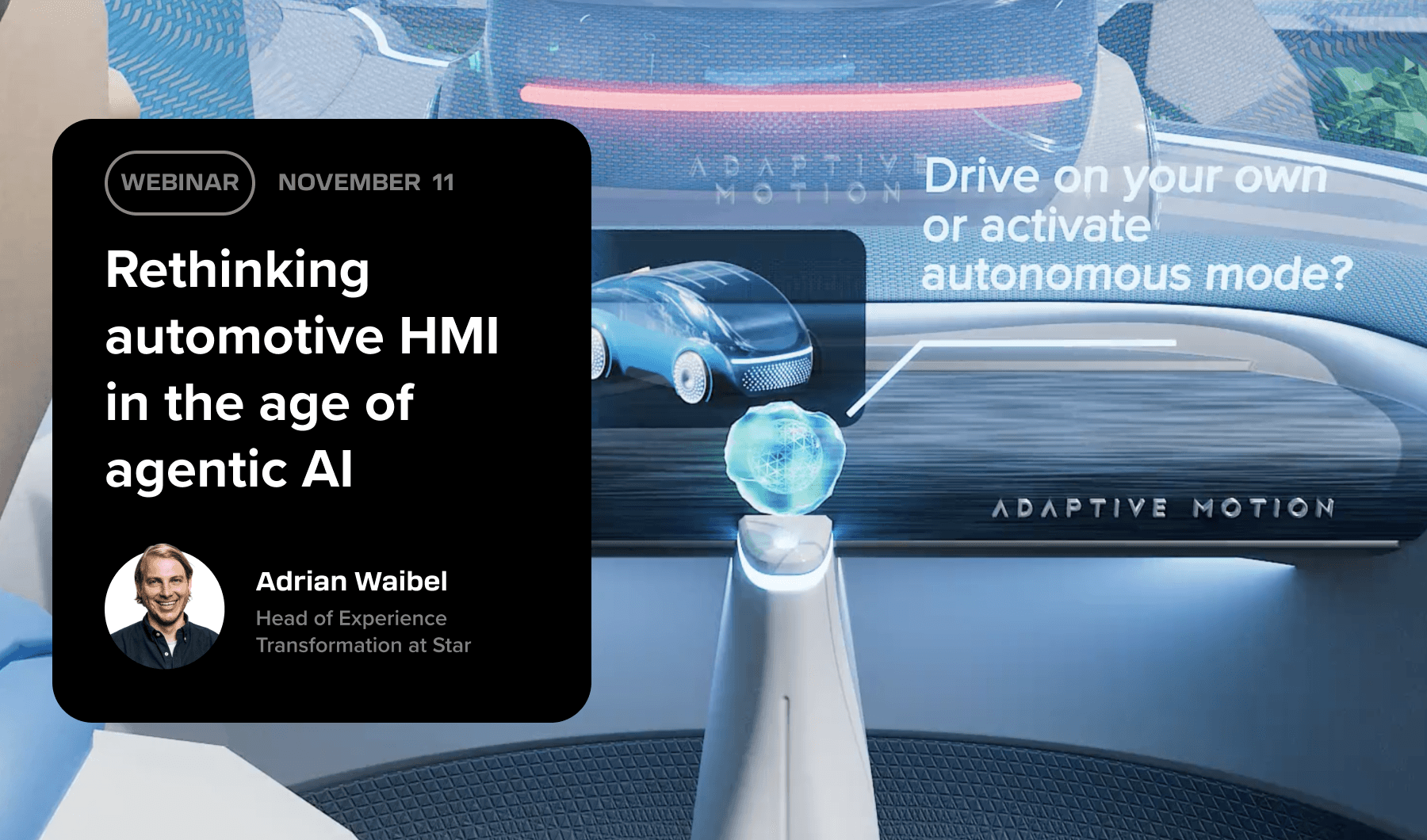 Rethinking automotive HMI in the age of agentic AI